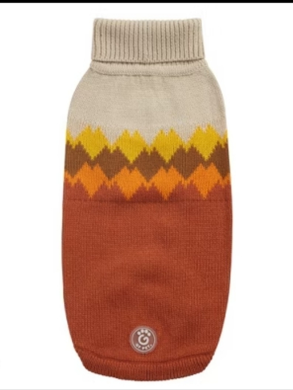 GF Pet SEALED! NWT! Fireside Dog Sweater in Chili. Sz Lg. R2S!!